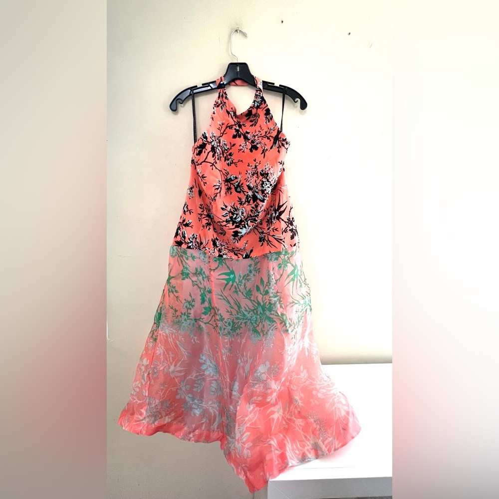Nanette Lepore Floral Halter Dress